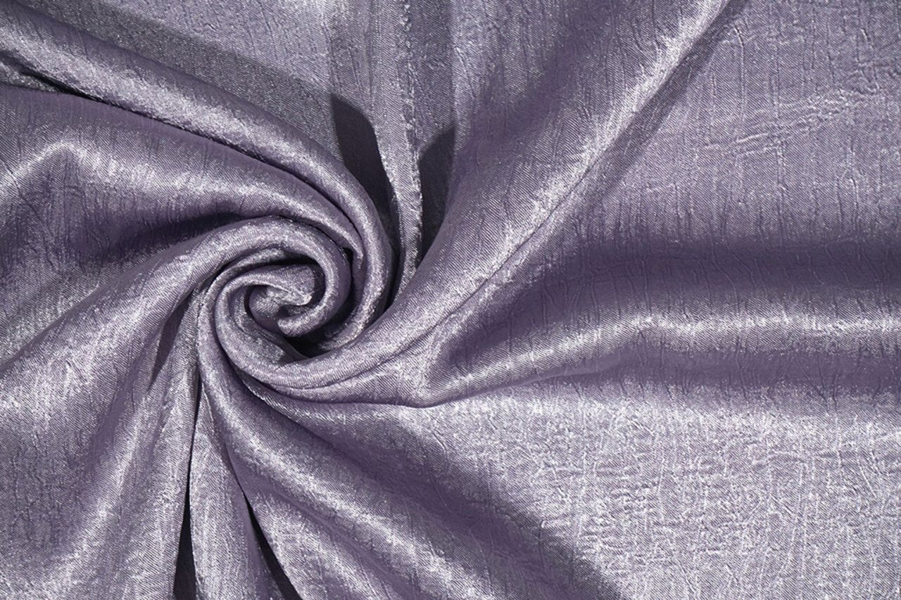 Crêpe Froissé Satin Ancien Lilas Crêpe Froissé Satin Ancien Lilas