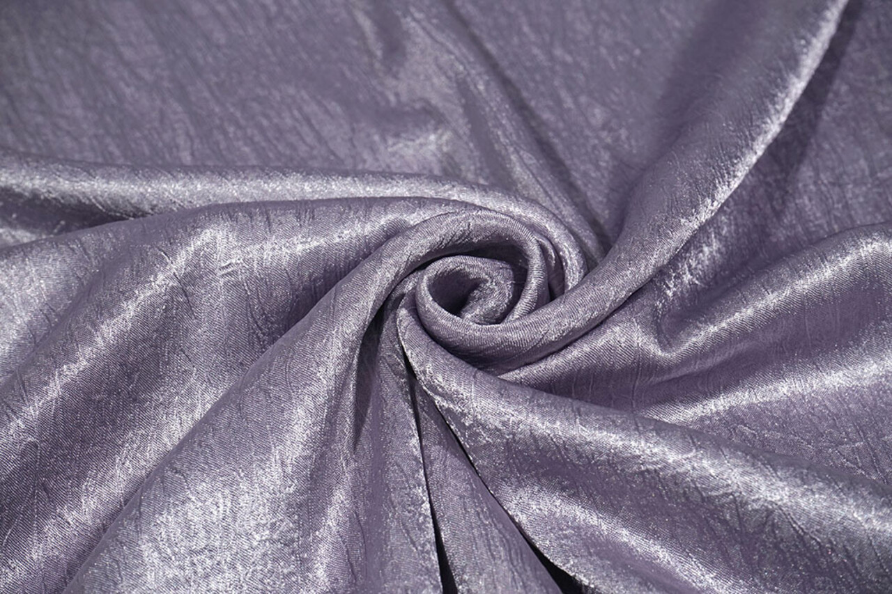 Crêpe Froissé Satin Ancien Lilas Crêpe Froissé Satin Ancien Lilas