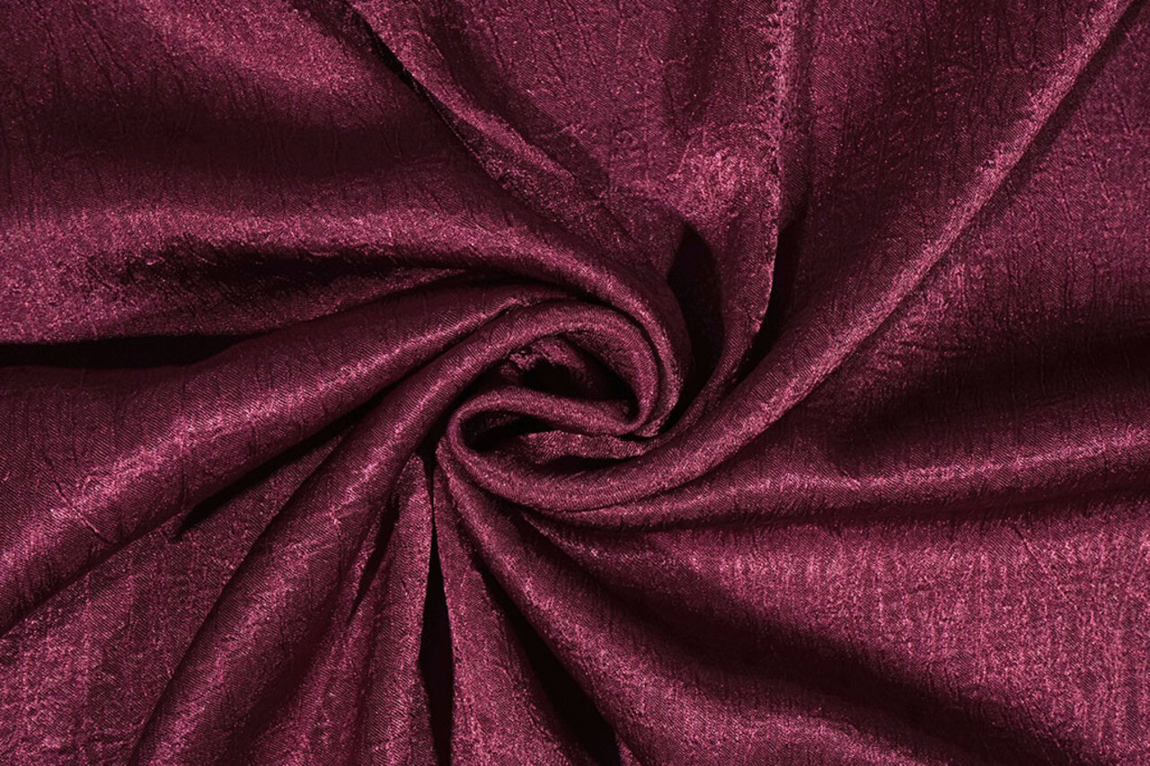 Crinkle Satin Bordeaux Crinkle Satin Bordeaux