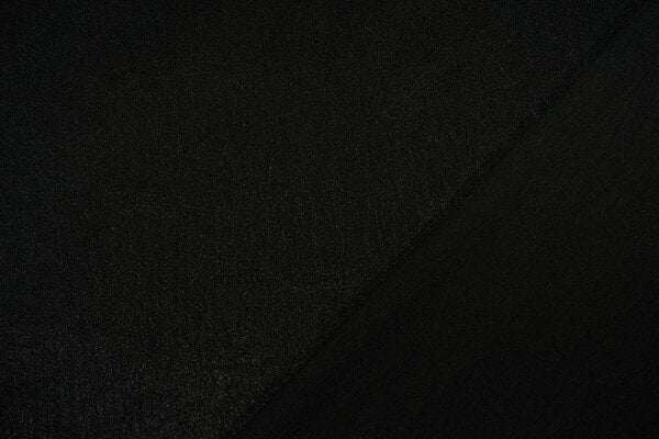 Arrugado Satén Negro Arrugado Satén Negro