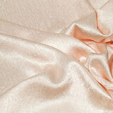 Crinkle Satin Champagne Rosa