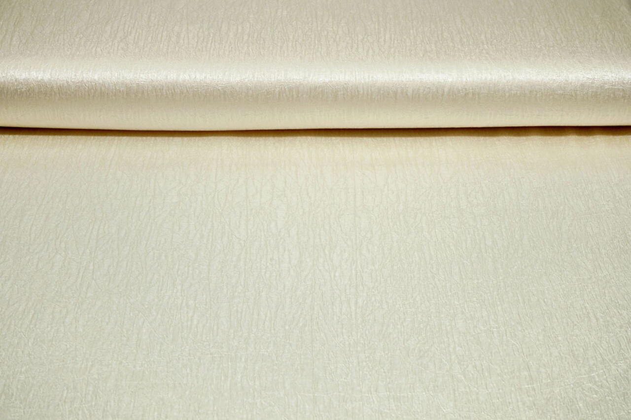 Crinkle Satin Creme