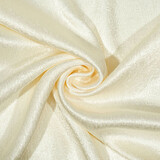 Crinkle Satin Creme