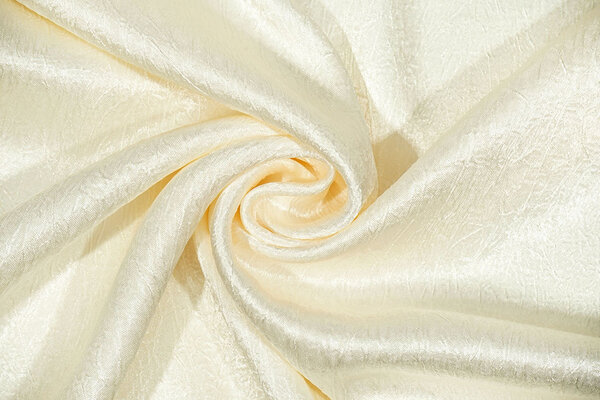 Effetto Stropicciato Raso Crema Effetto Stropicciato Raso Crema