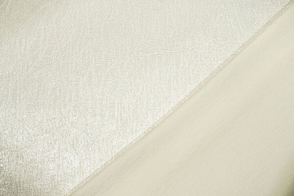 Crinkle Satin Creme