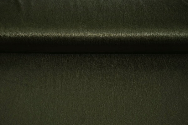Crinkle Satin Dark Army Green Crinkle Satin Dark Army Green