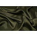 Crêpe Froissé Satin Foncé Vert Militaire Crêpe Froissé Satin Foncé Vert Militaire