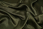 Crêpe Froissé Satin Foncé Vert Militaire Crêpe Froissé Satin Foncé Vert Militaire