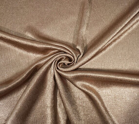 Crêpe Froissé Satin Taupe