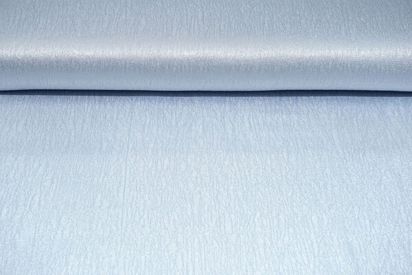 Crinkle Satin Lavendel Babyblau