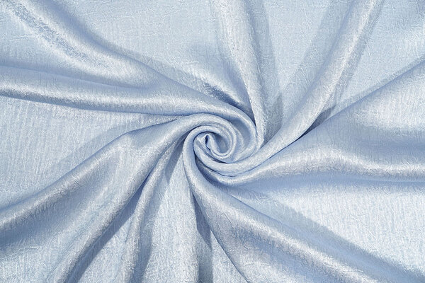 Crinkle Satin Lavendel Babyblau