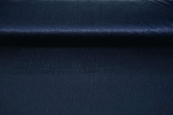 Crinkle Satin Navy Blue Crinkle Satin Navy Blue