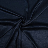 Crinkle Satijn Marine Blauw Crinkle Satijn Marine Blauw
