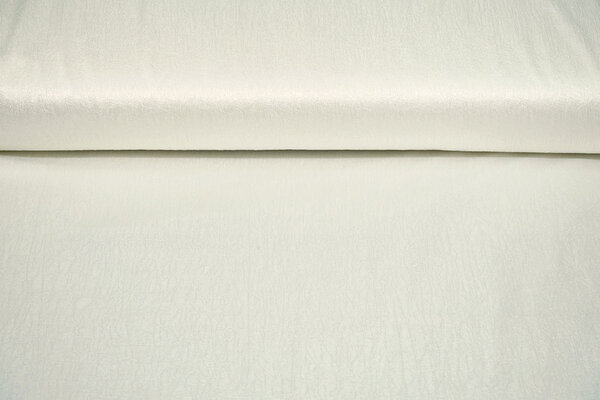 Crinkle Satin Off-White