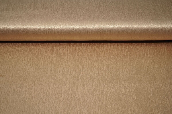 Crinkle  Satin Dunkel Gold
