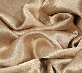Crinkle Satijn Donker Goud Crinkle Satijn Donker Goud
