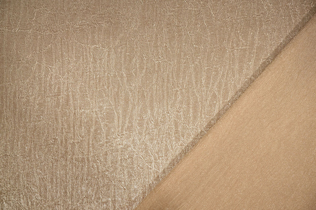 Crinkle Satijn Donker Goud Crinkle Satijn Donker Goud