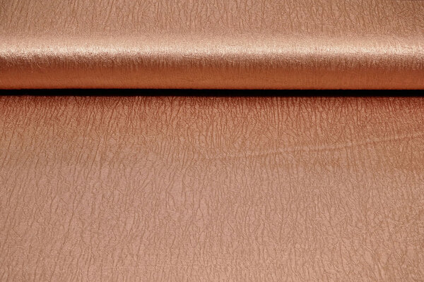 Crinkle  Satin Dark Salmon Pink