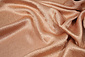 Crêpe Froissé Satin Foncé Saumon Rose