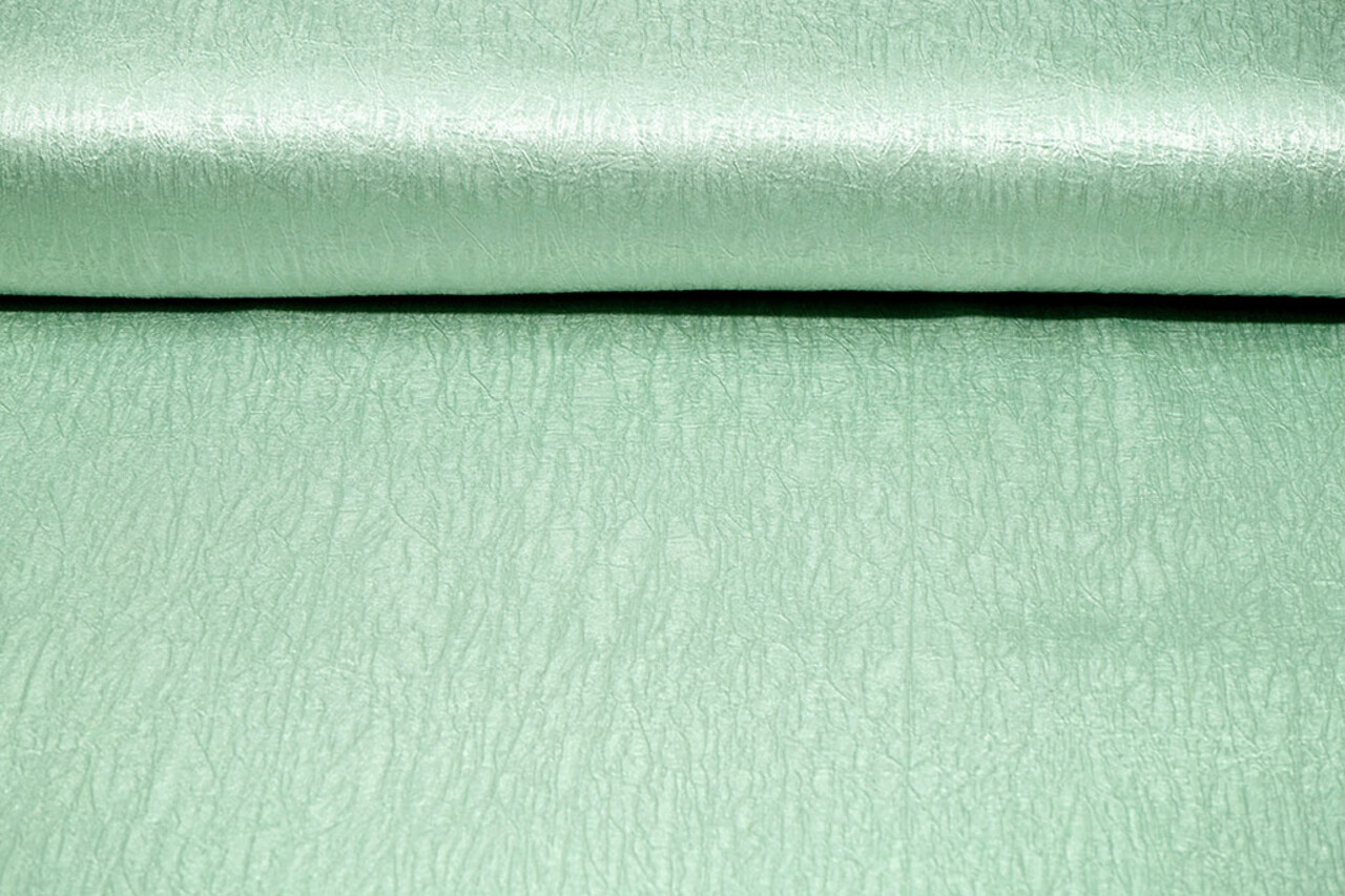 Crinkle Satijn Licht Oud Groen Crinkle Satijn Licht Oud Groen