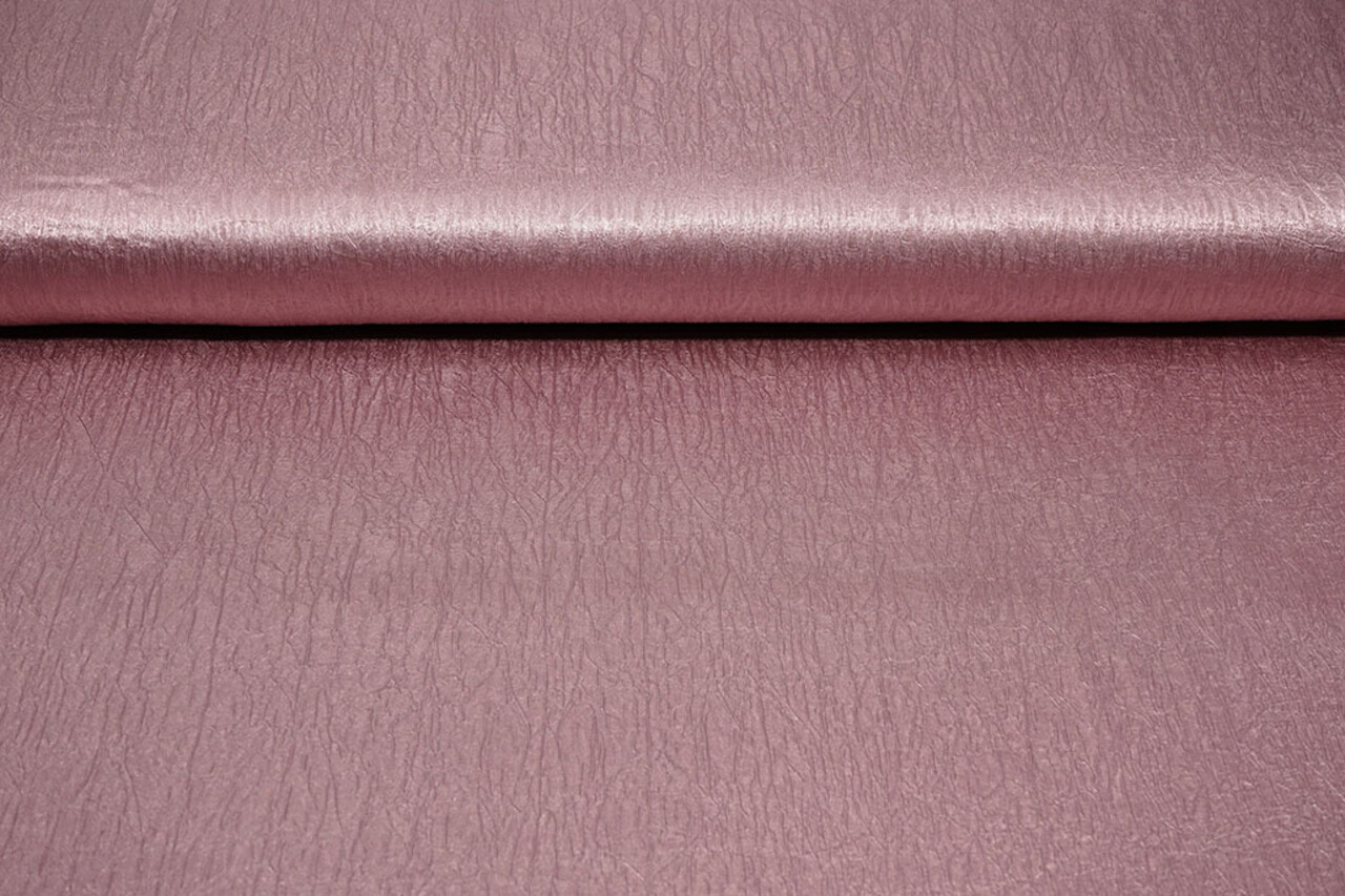 Crinkle Satijn Licht Mauve