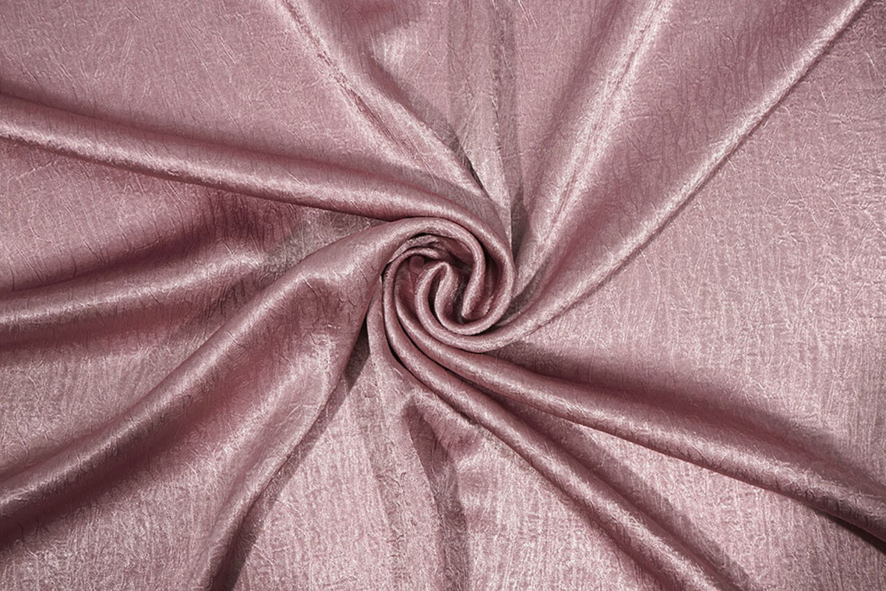 Crinkle  Satin Light Mauve