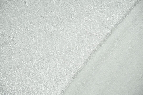 Crinkle  Satin Silber Grau