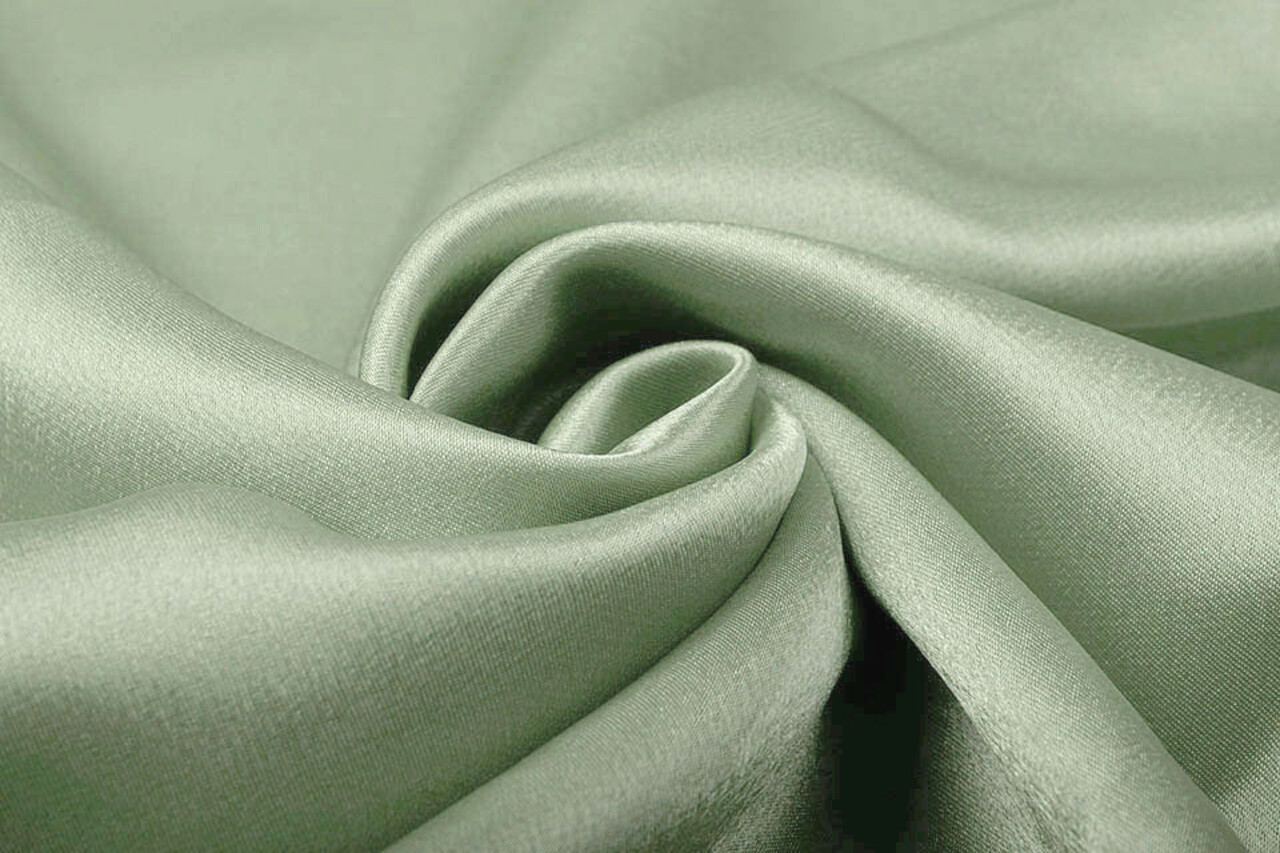 Satin Crêpe Vert Ancien Satin Crêpe Vert Ancien