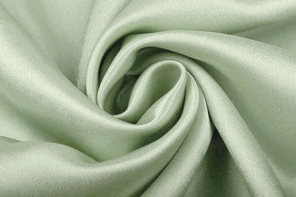 Satin Crêpe Vert Ancien Satin Crêpe Vert Ancien