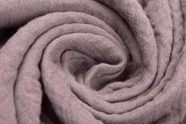 Oeko-Tex® Coton Double Gaze Tissu Ancien Lilas Oeko-Tex® Coton Double Gaze Tissu Ancien Lilas