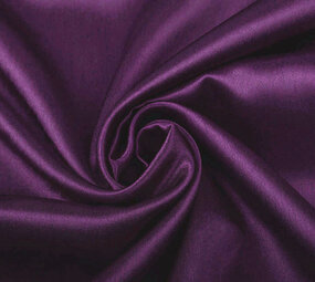 Satin Crêpe Aubergine-Violet Satin Crêpe Aubergine-Violet
