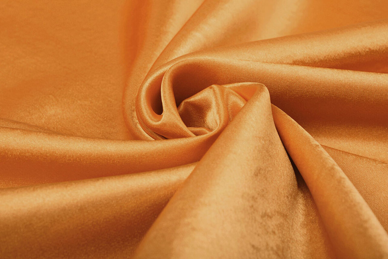 Crêpe Satin Orange Crêpe Satin Orange