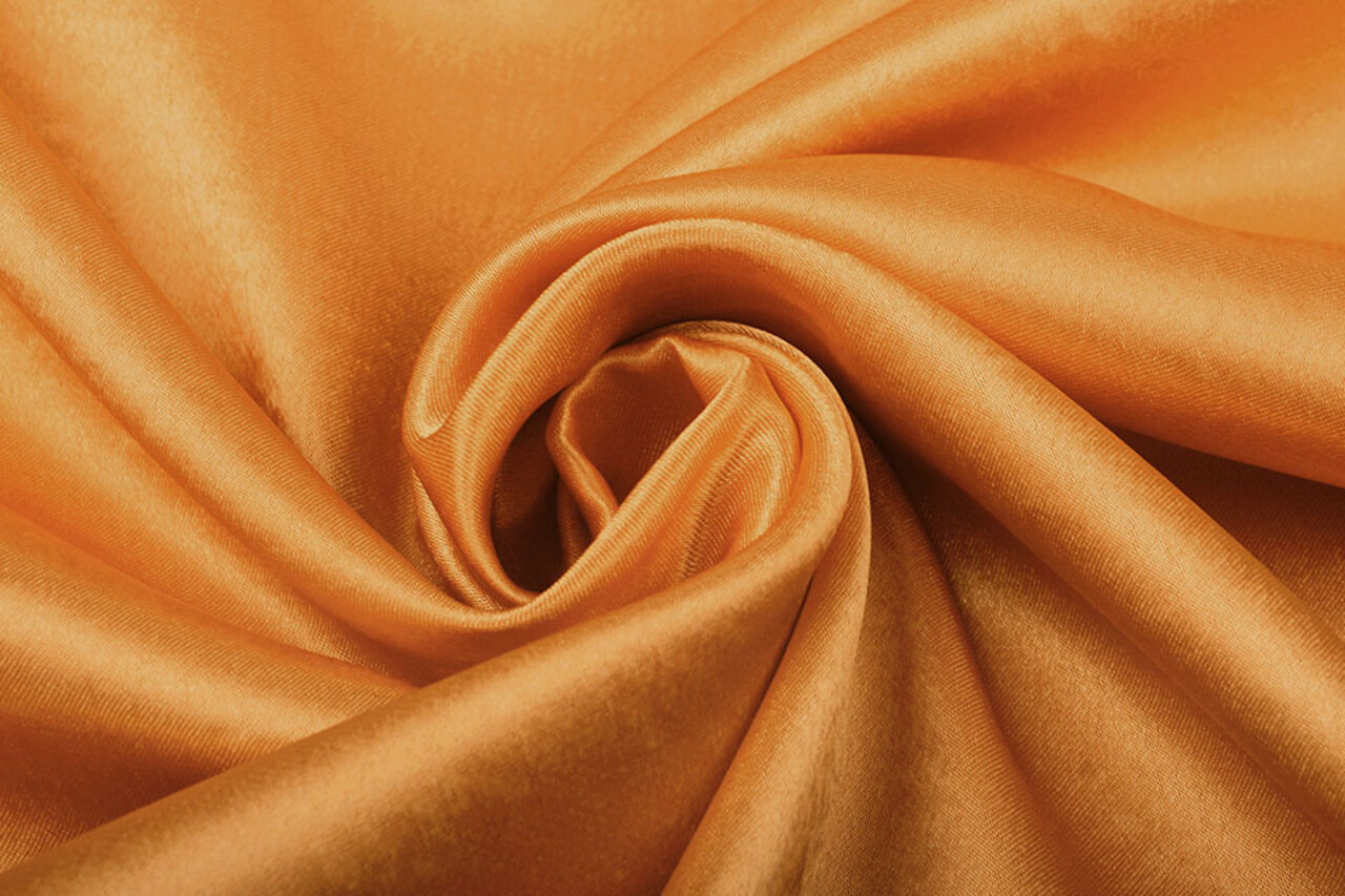 Satin Crêpe Orange