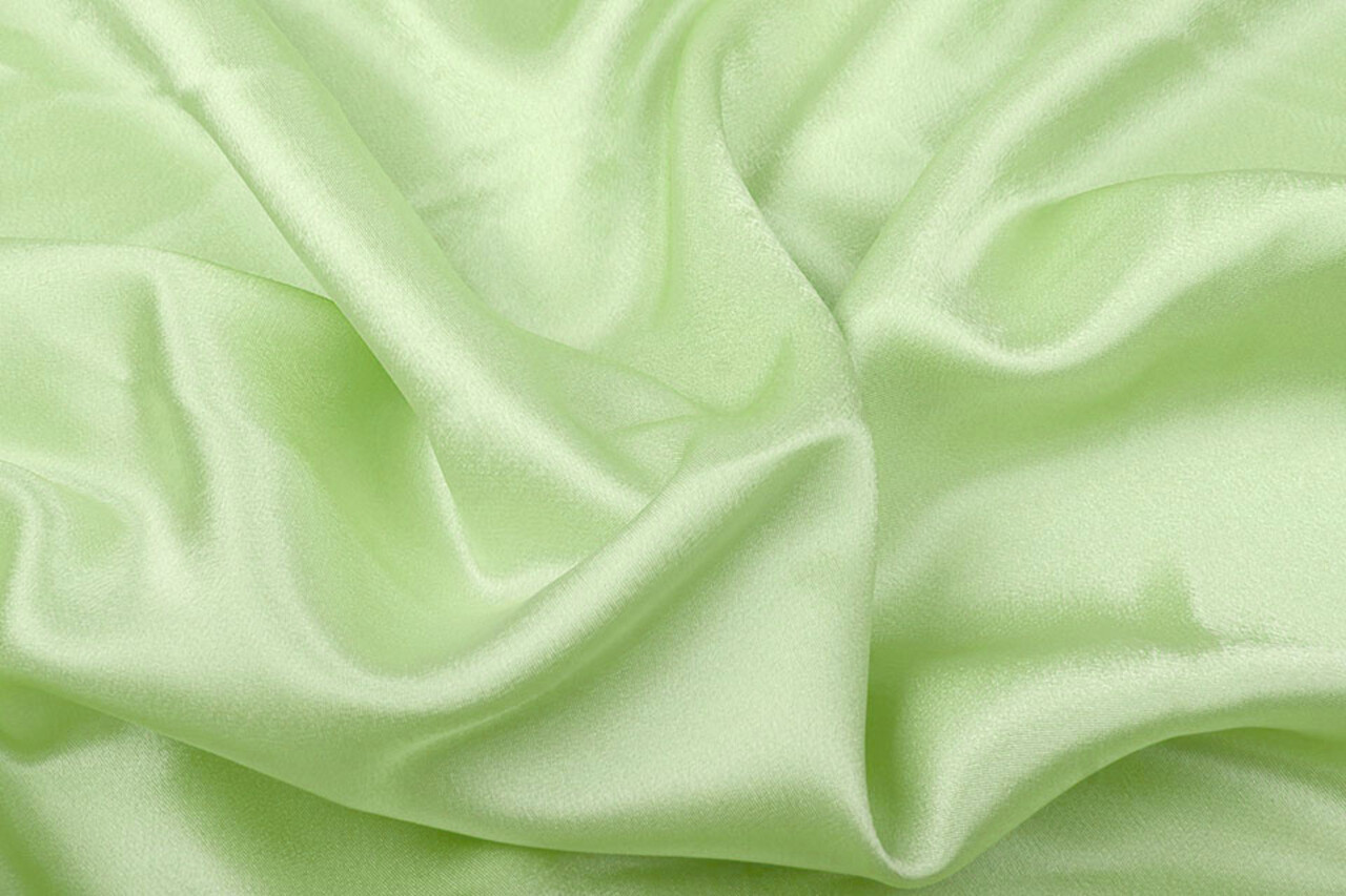 Satin Crêpe Pistache Satin Crêpe Pistache
