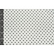 Oeko-Tex® Coton Double Gaze Pois Blanc Noir Oeko-Tex® Coton Double Gaze Pois Blanc Noir