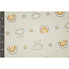 Oeko-Tex® Mussola Arcobaleno Nuvolette Oeko-Tex® Mussola Arcobaleno Nuvolette