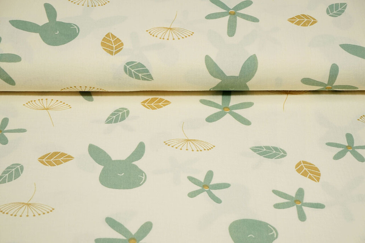 Oeko-Tex® Mussola Florabun Oeko-Tex® Mussola Florabun