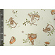 Oeko-Tex®  Coton Double Gaze Hazelhop Konijnen