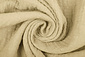 Baumwoll Musselin Stoff Sand Baumwoll Musselin Stoff Sand