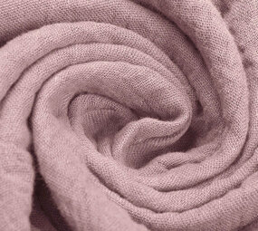 Oeko-Tex®  Double Gauze Fabric Light Old Pink Oeko-Tex®  Double Gauze Fabric Light Old Pink