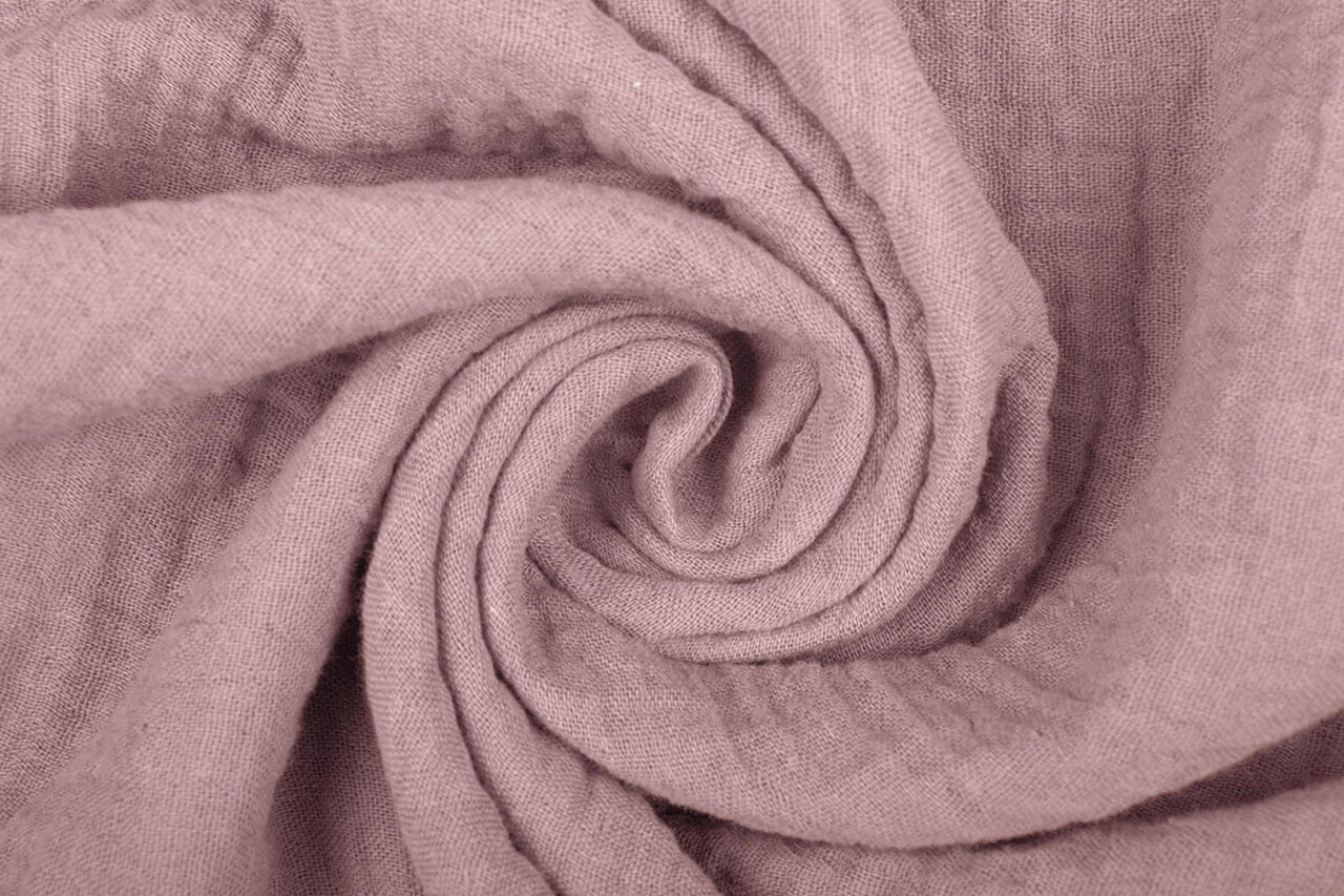 Oeko-Tex®  Tela de Muselina Claro Rosa Antiguo