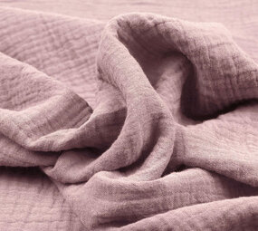 Oeko-Tex®  Double Gauze Fabric Light Old Pink Oeko-Tex®  Double Gauze Fabric Light Old Pink