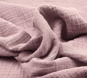 Oeko-Tex® Tessuto di Mussola Rosa Antico Chiaro Oeko-Tex® Tessuto di Mussola Rosa Antico Chiaro