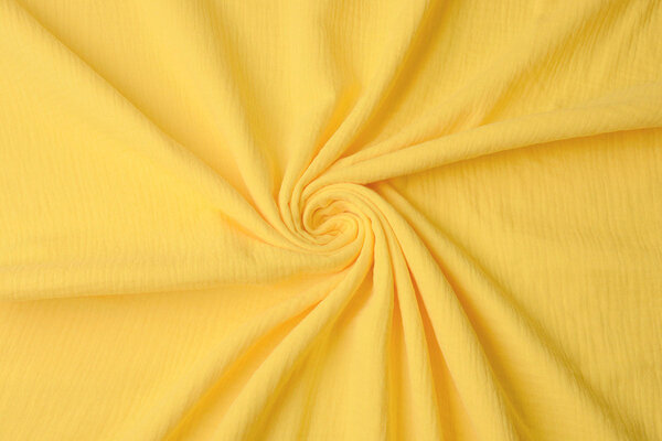 Oeko-Tex® Tessuto di Mussola Giallo Oeko-Tex® Tessuto di Mussola Giallo