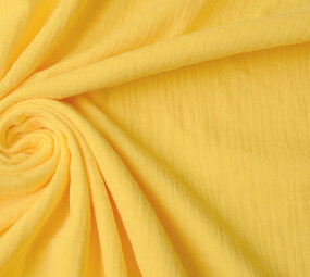 Oeko-Tex®  Double Gauze Fabric Yellow Oeko-Tex®  Double Gauze Fabric Yellow