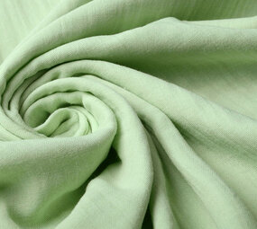 Oeko-Tex® Tessuto di Mussola Verde Menta Oeko-Tex® Tessuto di Mussola Verde Menta