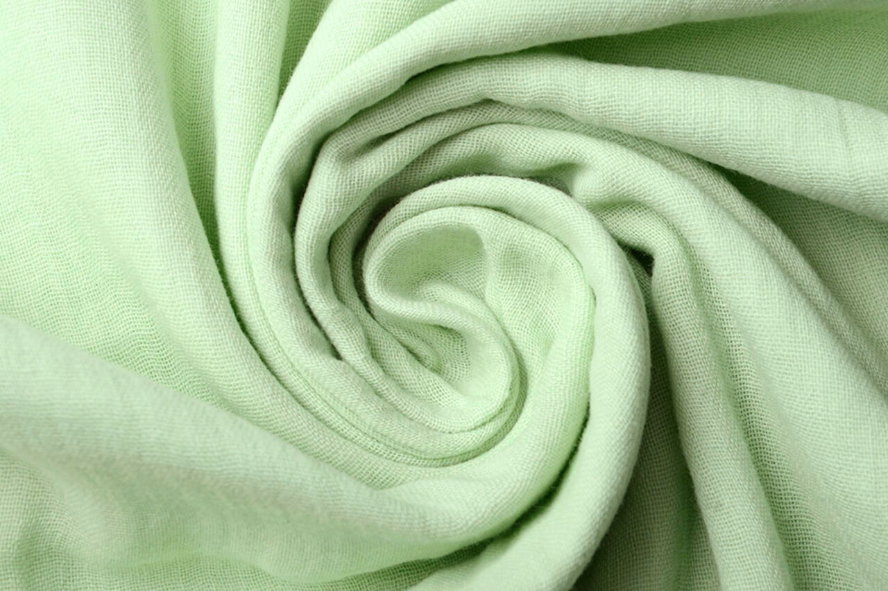 Oeko-Tex®  Double Gauze Fabric Mint Green