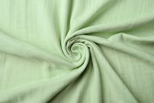 Oeko-Tex® Coton Double Gaze Tissu Vert Menthe Oeko-Tex® Coton Double Gaze Tissu Vert Menthe