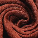 Oeko-Tex®  Baumwoll Musselin Stoff Rost Brique Oeko-Tex®  Baumwoll Musselin Stoff Rost Brique