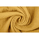 Oeko-Tex® Tessuto di Mussola Ocra Chiara Giallo Oeko-Tex® Tessuto di Mussola Ocra Chiara Giallo